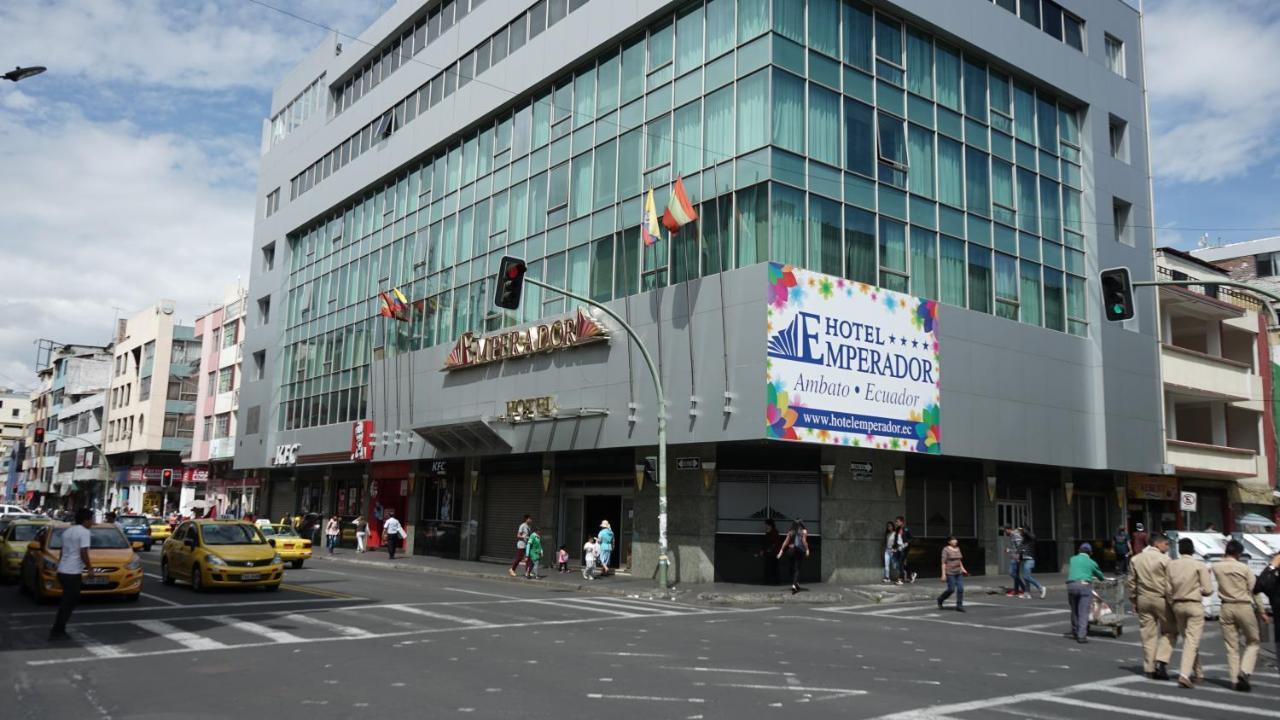 Hotel Emperador Ambato Esterno foto